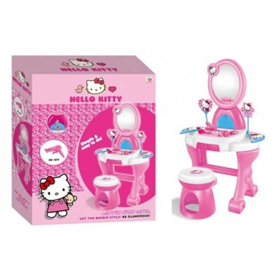 Picture of NEW Hello Kitty dressing table and chairs - pink