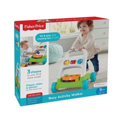 Picture of Fisher Price Busy Activity Walker for your Baby Infant to Toddler Walker - Multicolor
