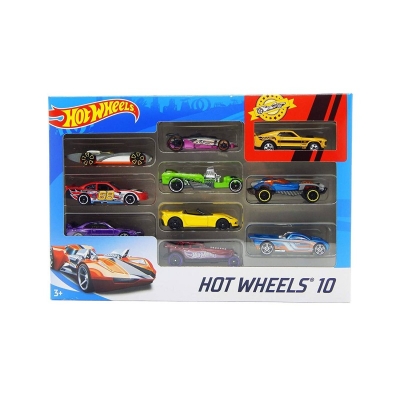 Picture of HOT WHEELS BASIC 10 PACK GIFT BOX ASST. 2018-54886 - Multicolor