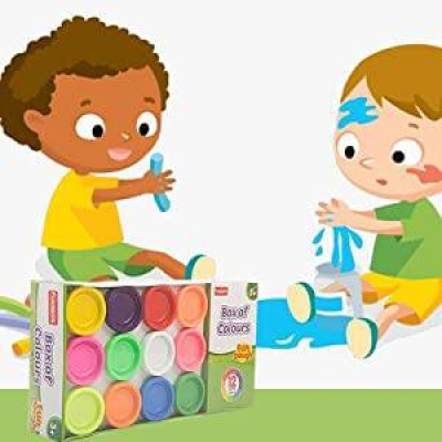 Picture of Fundough Funskool-Fundough Box of Colours (Set of 12) - Multicolor