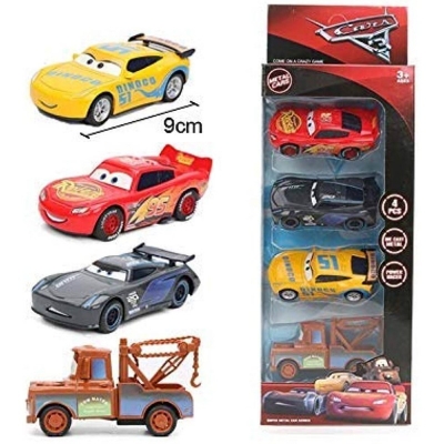 Picture of plastic Car Pull n go set, pack of 4 toy for kids ( Multi color )  (Multicolor, Pack of: 4) 546-4K4 