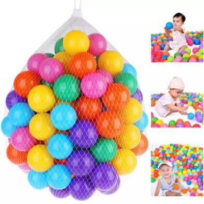 Picture of Plastic Water Pool Baby Soap Ocean Balls - 50pcs for Kids - Multicolor