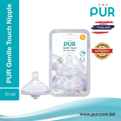 Picture of Pur Gentle Touch W/N Nipple (2pc-S) - (9821) - White