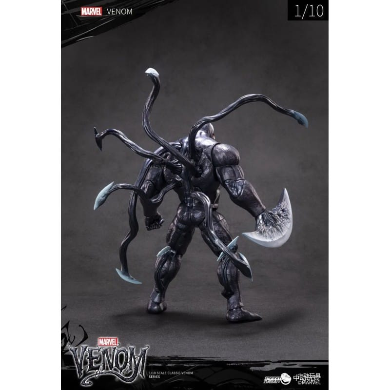 Picture of Zhongdong Toys Marvel 1/10 Venom Action Figure - Black