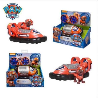 Picture of Paw Patrol Zuma's Hovercraft, Vehicle and Figure - Orange