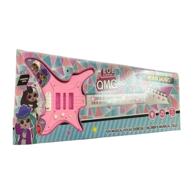 Picture of GUITAR LOL (light - music-battery)+3 years - Pink