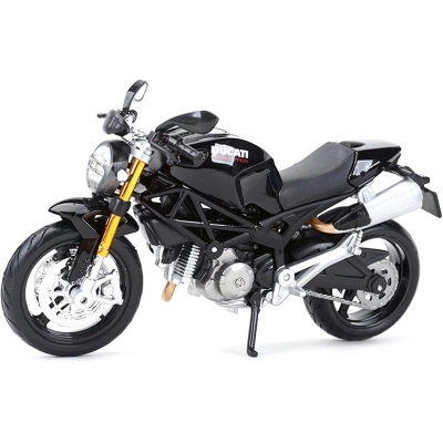 Picture of Miniature Scale Die-Cast Models for Ducati Monster 696 1:12 Simulation Static Diecasting Motorcycle Model Toy Collection - Black