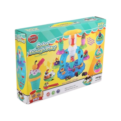 Picture of Play Dough with 5 Different Colors for Children - Multi Color