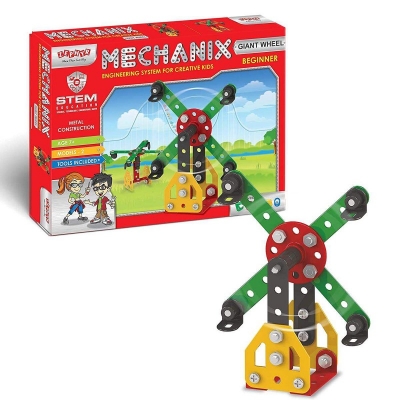Picture of Zephyr Mechanix Gaint Wheel-Beginner block building set for kids-01062 - Multicolor