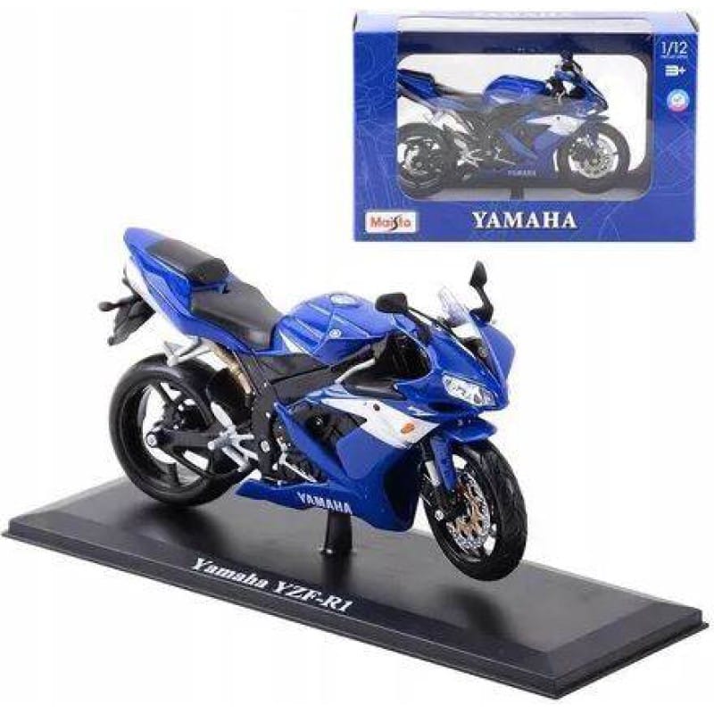Picture of Maisto Yamaha Yzf R1 Model With Stand Scale 1:12 - Multicolor