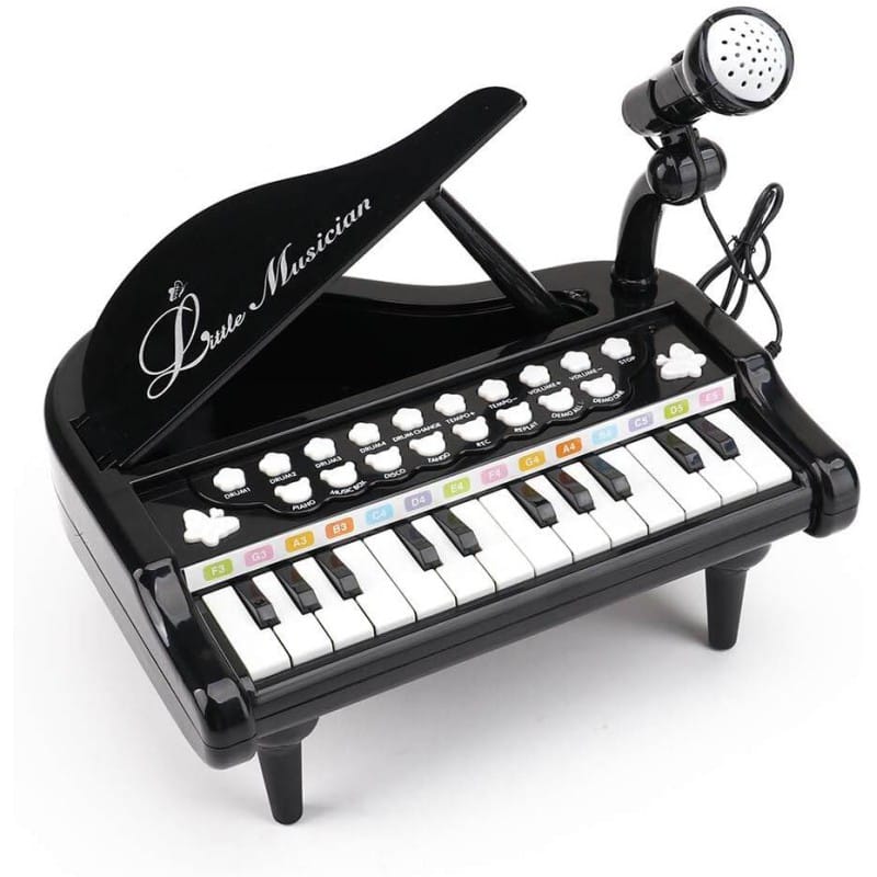 Picture of Baoli Piano Toy for Kids - Pink and White