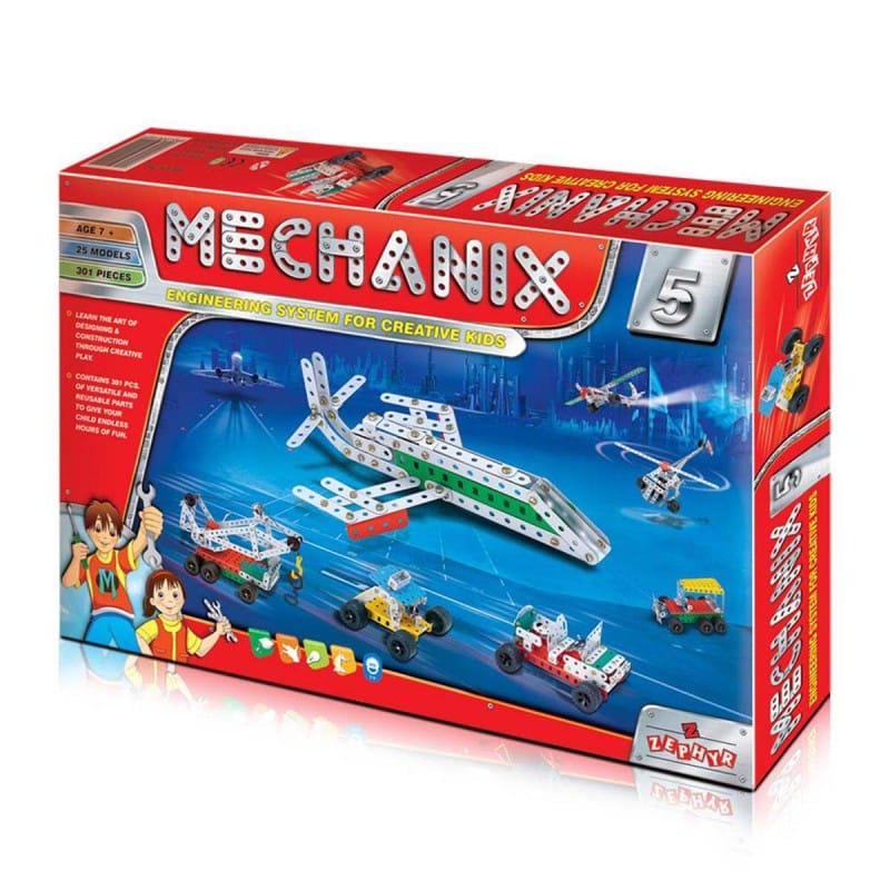 Picture of Mechanix 5 Engineering System For Creative Kids - Multicolor