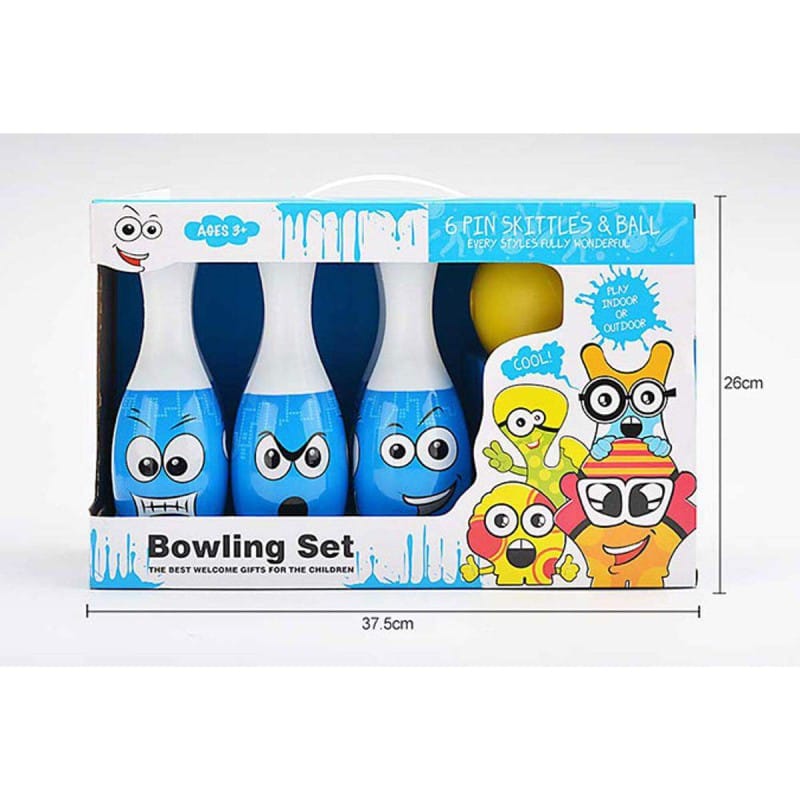 Picture of Bowling Set Toy - Blue