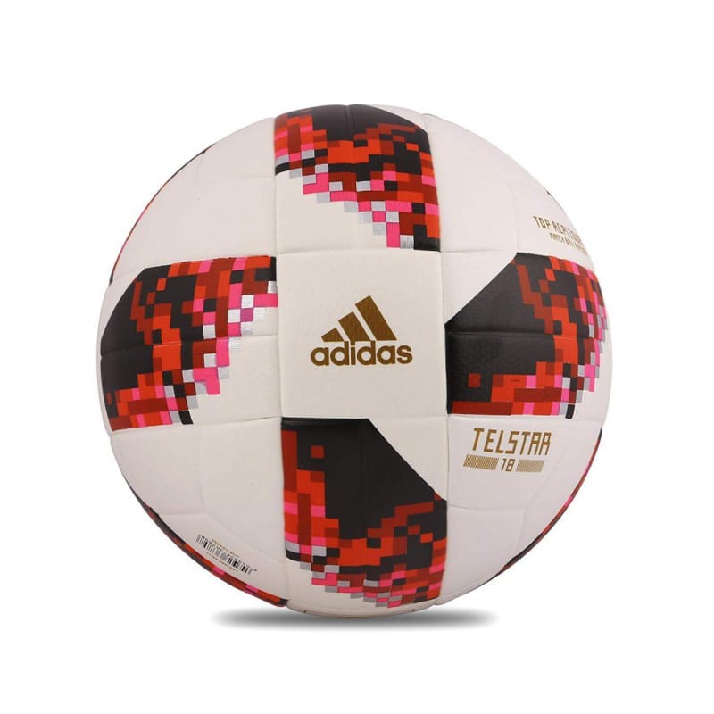 Picture of FIFA World Cup 2018 Telstar Top Non Stitched Football Green & White; Material: TPU Any Color - Multicolor