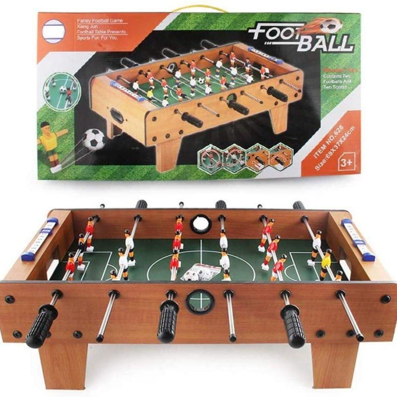 Picture of Chendaorong Table Football Soccer Tabletop Foosball Table For Adults And Kids Portable Mini Size Foosball Soccer Tabletops Kids Family Play Sports Fun - Multicolor