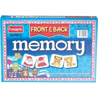 Picture of FUNSKOOL Memory Fronts and Back Board Game Accessories For Kids - Multicolor