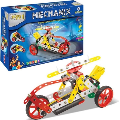 Picture of Zephyr Robotix 1 block building set for kids- 01018 - Red