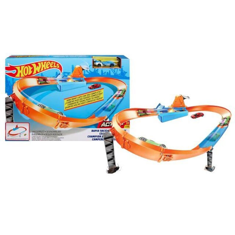 Picture of Hot Wheels GJM75 Rapid Raceway Champion Play Set