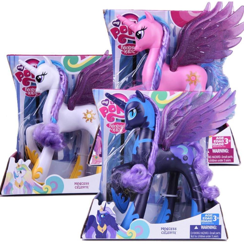 Picture of New 22cm My Little Pony Friendship Is Magic Princess Celestia Cadance Luna Action Figure Doll Christmas Gift Toy For Kids Gifts-n-yvan-fanceye