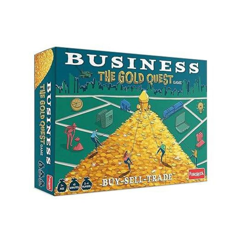 Picture of FUNSKOOL BUSINESS THE GOLD QUEST MULTIPLAYER STRATEGY BOARD GAME FOR KIDS - Multicolor