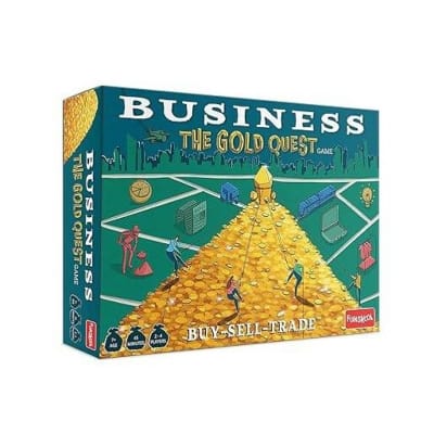 Picture of FUNSKOOL BUSINESS THE GOLD QUEST MULTIPLAYER STRATEGY BOARD GAME FOR KIDS - Multicolor