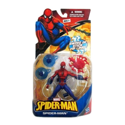 Picture of Spider-Man  Hasbro swing or stick zip line - Red