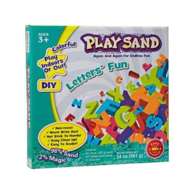 Picture of Play Sand Letters Fun - Blue