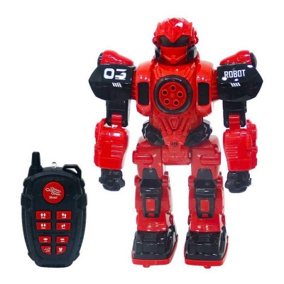 Picture of Radio-controlled robot Planet Warrior red THREE STARS - red