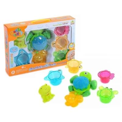 Picture of IGROTRADE SL87006B Bathing set OCEAN PLAY SET in box - Multicolor