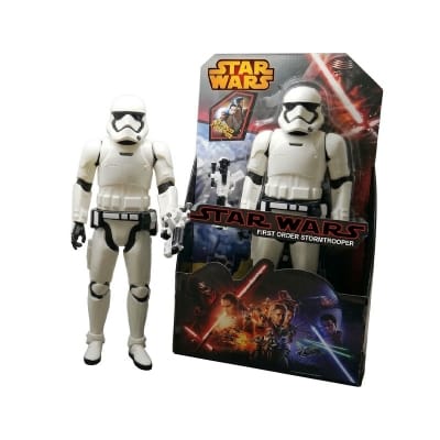 Picture of Newest Hot Sell Movie Star Wars PVC Action Figure Toy Doll 33cm Collection Chritmas Brithday Gift - white