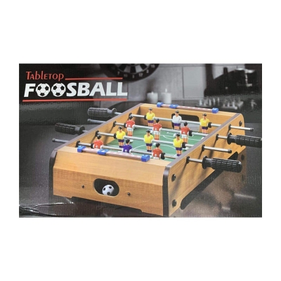 Picture of Wooden Football Soccer Game Table, 81x42.5x43.5cm - Multicolor