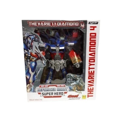 Picture of Transformers 3 Optimus Prime Action Figure Robot Toy 12 inch - Multicolor