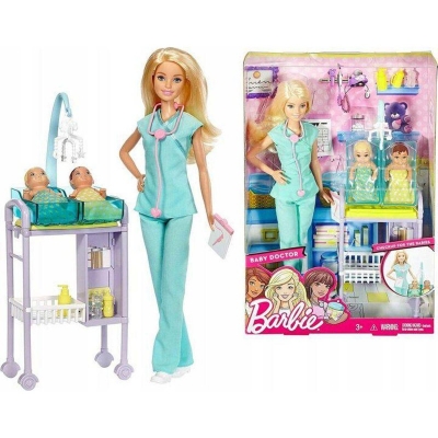 Picture of BARBIE BABY DOCTOR PLAYSET DHB63 - Multicolor