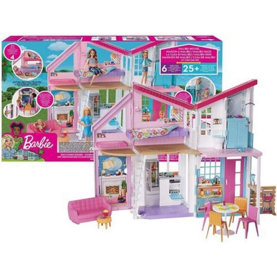 Picture of BARBIE HOUSE MALIBU 6 ROOMS + ACCESSORIES - Multicolor