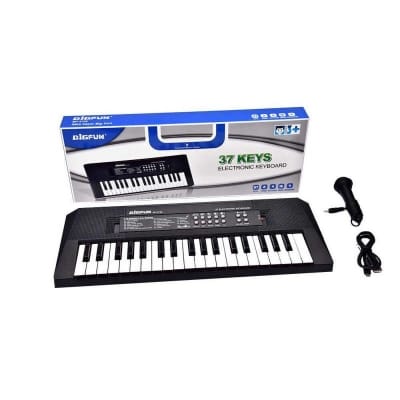 Picture of 37 Keys USB Digital Music Keyboard Electronic Keyboard Electric Piano with Microphone Early Educational Tool Kids Gift D30