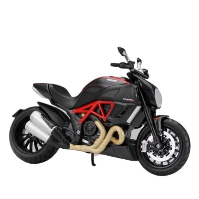 Picture of 1:12 Ducati Diavel Carbon Diecast Ally Car Motorbike Vehicles Collectible Hobbies Motorcycle Model Toys