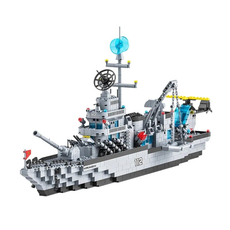 Picture of warship building blocks Marine Ship Aircraft Carrier Set-43046 Toys (1 set out of 6)
