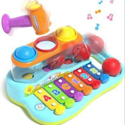 Picture of HOLA Three color ball wisdom Xylophone , - Multicolor