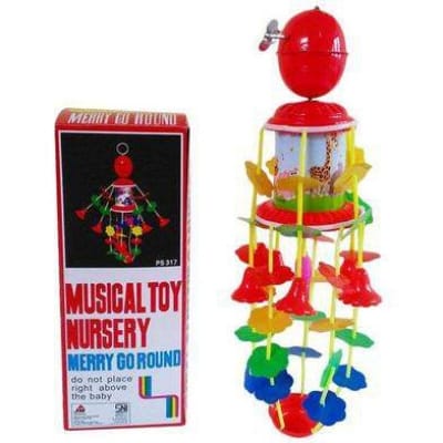 Picture of Marie Go round musical and visual toys for your newborns, no batteries - Multicolor
