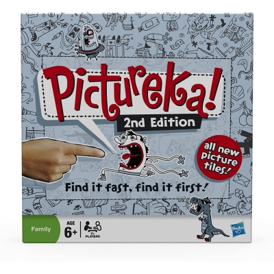 Picture of Hasbro Pictureka 2nd edition board Game for kids-E8270 - Multicolor