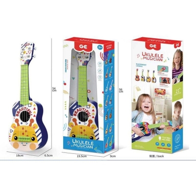Picture of 21 inch cartoon animal yuriria gitar 66-03D - Multicolor