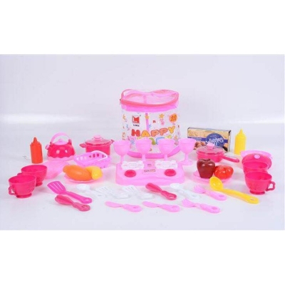 Picture of KITCHEN PLAY SET - Pink