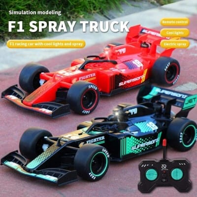Picture of 1 Pics R/C Remote Control Car For Kids High Speed Race Drift RC Cars Toy With LED Light Spray Function , Kids Outdoor Toys For Boys Girls Birthday Gifts Gift