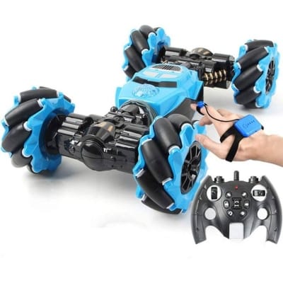 Picture of LILI Deformation Remote Control Car Boy Watch Stunt Twister Driver Control Four-wheel Drive Off-road Car Children's Toy,Red