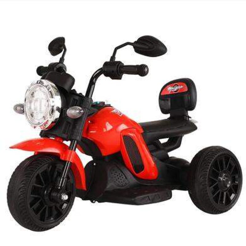 Picture of Captain Gypsy Bike with Remote Control - Red (Rechargeable Electric Bike for Kids - Red