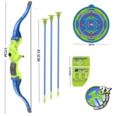 Picture of Wholesale Bow and Arrows Set for Boy Toy Archery Sports Toys Crossbows for Hunting - Green