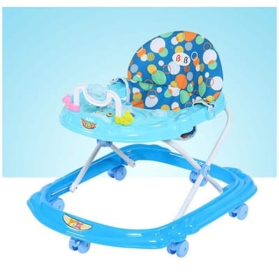 Picture of Baby Walker 6120 With Music, Toys, Height Adjustable Children, Learning, Driving - Blue