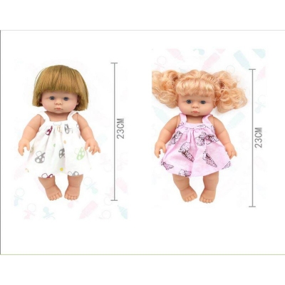 Picture of 1 Pics Fashional design toys full glue 23cm female doll show toy - Multicolor