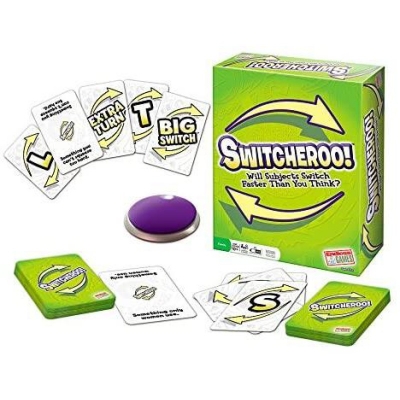Picture of Funskool Games - Switcheroo - 2015, The Quick Thinking Hilarious Word Game, Family Games, 2 + Players, 12 & Above - Green