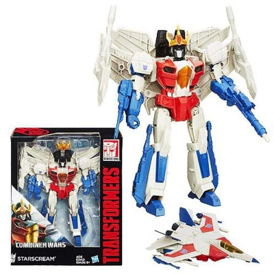 Picture of FIGURE TRANSFORMERS GENERATIONS - COMBINER WARS - LEADER STARSCREAM - White